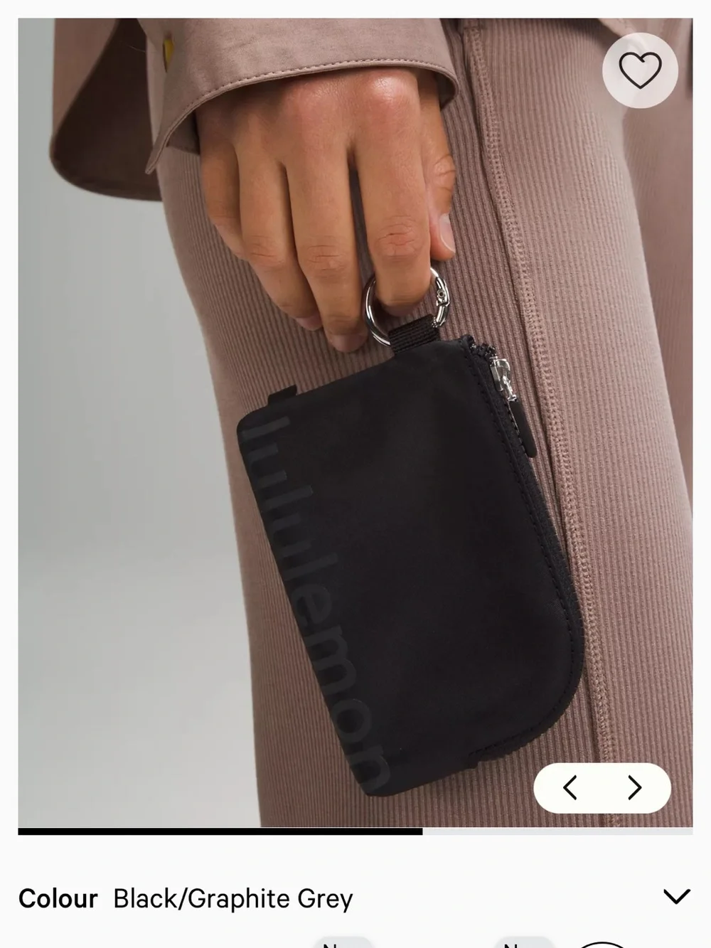 Lululemon Clippable Card Pouch - Picture 3 of 5